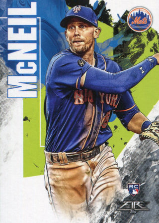 Jeff McNeil 2019 Topps Fire Rookie Card