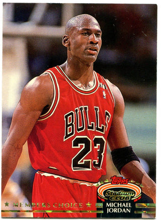 Michael Jordan Topps Stadium Club 1993