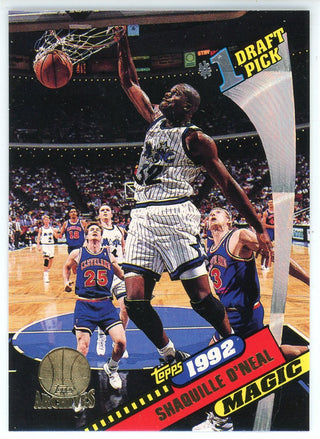 Shaquille O'Neal 1992-93 Topps Archives Rookie Card #150