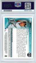 Mike Stanton 2010 Topps Update Rookie Card #US50 (PSA)
