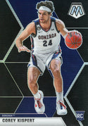 Corey Kispert 2021 Mosaic Rookie Card