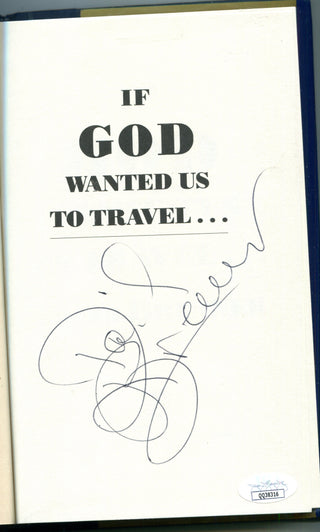 David Brenner Autographed Book "If God Wanted Us To Travel" (JSA)