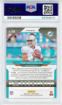 Tua Tagovailoa 2020 Panini Prizm Red Cracked Ice Prizm Rookie Card #339 (PSA Mint 9)