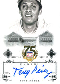 Tony Perez 2014 Panini Autographed Card