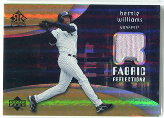 Bernie Williams 2005 Upper Deck Fabric Reflections Jersey Card