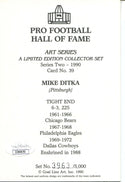 Mike Ditka Autographed 1st Day Cover Envelope (JSA)