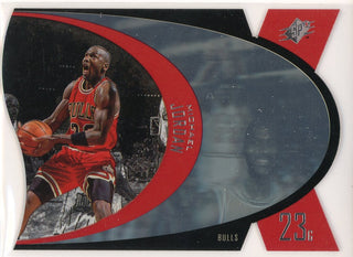 Michael Jordan 1997-98 Upper Deck SPx Holo Die Cut Card #SPX5