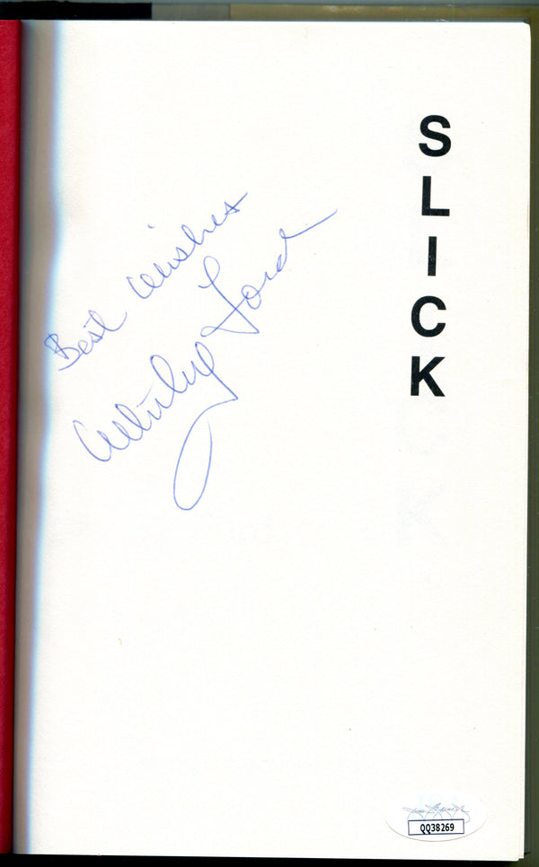 Whitey Ford Autographed Book "Slick"