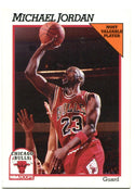 Michael Jordan NBA Hoops Most Valuable Player 1991