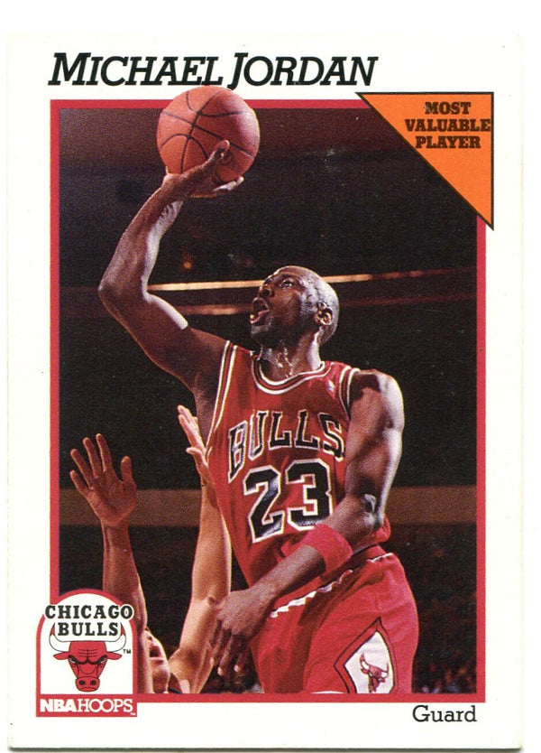 Michael Jordan NBA Hoops Most Valuable Player 1991