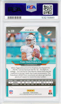 Tua Tagovailoa 2020 Panini Prizm Orange Lazer Prizm Rookie Card #339 (PSA Mint 9)