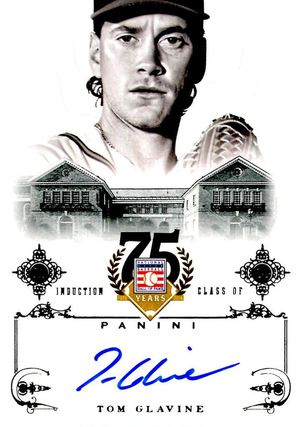 Tom Glavine 2014 Panini Autographed Card