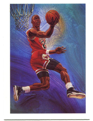 Michael Jordan NBA Hoops 1990 Bulls Checklist