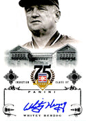 Whitey Herzog 2014 Panini Autographed Card