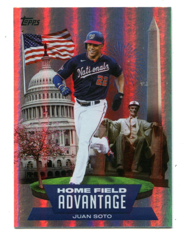 Juan Soto 2022 Topps Home Field Advantage #HA4 Card