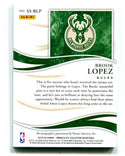 Brook Lopez 2019-20 Immaculate Collection #SSBLP Auto Card /99