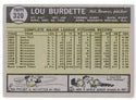 Lou Burdette 1961 Topps Card #320