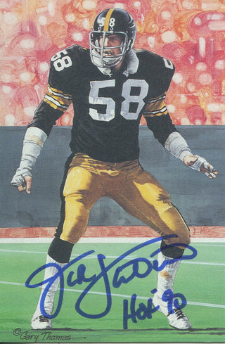 Jack Lambert Autographed 1st Day Cover Envelope (JSA)