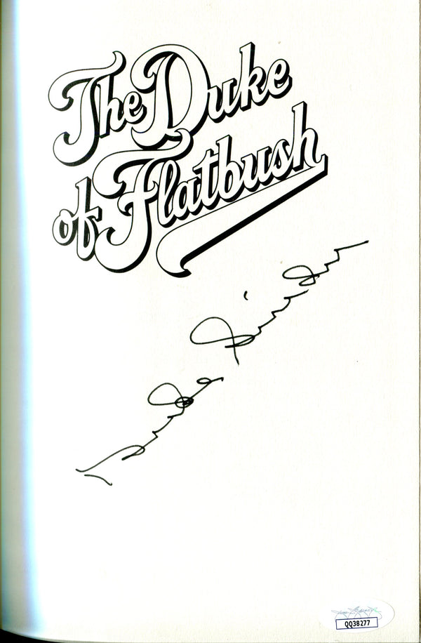 Duke Snider The Duke Of Flatbush Signed Book (JSA)