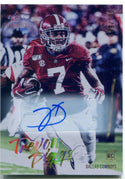 Trevon Diggs 2020 Panini Luminance #133 Autographed Card /100