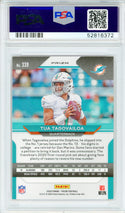 Tua Tagovailoa 2020 Panini Prizm Orange Lazer Prizm Rookie Card #339 (PSA Mint 9)