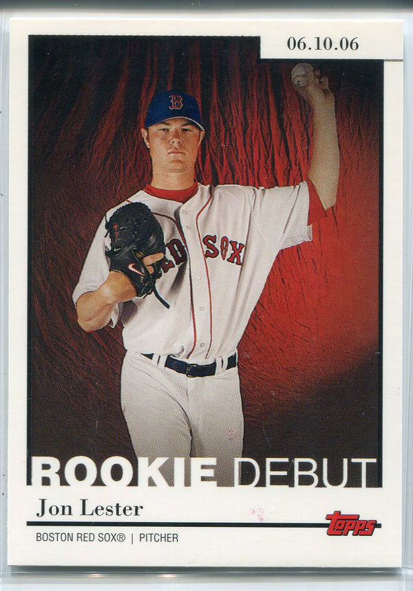 Jon Lester 2006 Topps Rookie Card