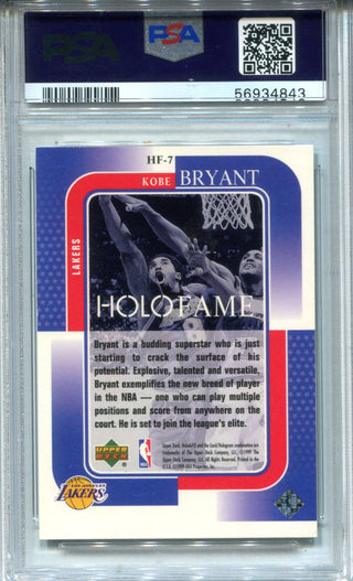 Kobe Bryant 1999 Upper Deck Holofame PSA NM-MT 8.5 Card