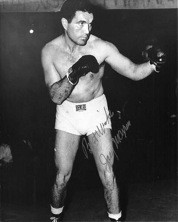 Joey Maxim Autographed 8x10 Boxing Photo