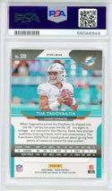 Tua Tagovailoa 2020 Panini Prizm Orange Lazer Prizm Rookie Card #339 (PSA Mint 9)