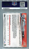 Ronald Acuna Jr. 2018 Topps Chrome International Affairs #IARA (PSA GEM MT 10)