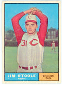 Jim O'Toole 1961 Topps Card #328