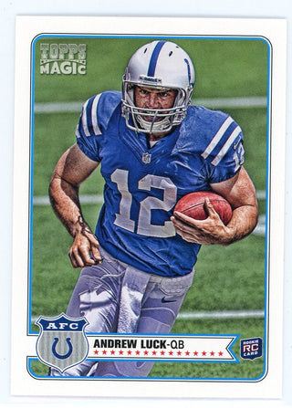 Andrew Luck 2012 Topps Magic Mini Rookie Card #1