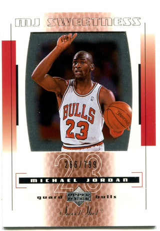 MJ Sweetness Michael Jordan Upper Deck Sweet Shot 266/799