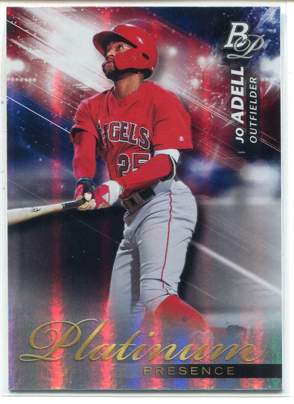 Jo Adell 2018 Bowman Platinum Presence Rookie Card
