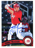 Todd Frazier Autographed 2011 Topps Rookie Card