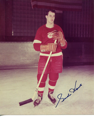 Gordie Howe Autographed 8x10 Photo Detroit Red Wings