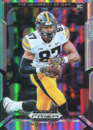 Noah Fant 2019 Prizm Draft Picks Refractor Rookie Card