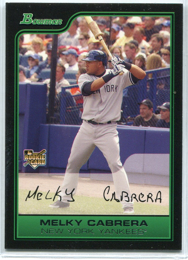 Melky Cabrera 2006 Bowman Rookie Card