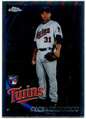 Alex Burnett Topps Chrome 2010 Rookie Card