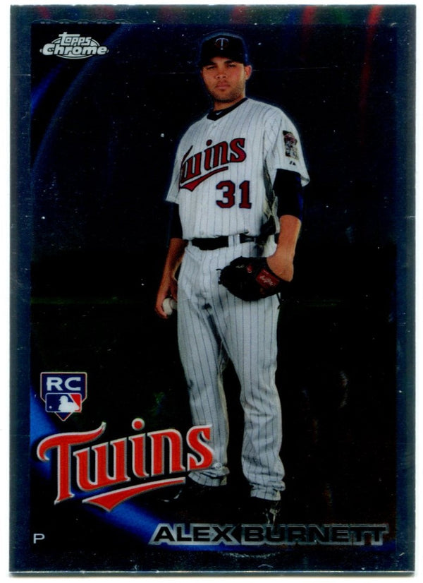 Alex Burnett Topps Chrome 2010 Rookie Card
