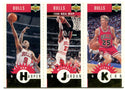 Ron Harper Michael Jordan Steve Kerr Upper Deck