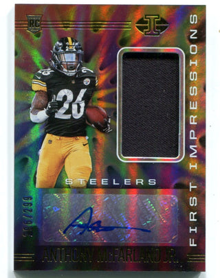 Anthony McFarland Jr. 2020 Panini Illusions First Impressions #138 Auto Card /299