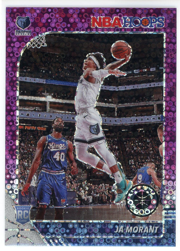 Ja Morant 2019-2020 Panini NBA Hoops Premium Stock Prizm Rookie Card