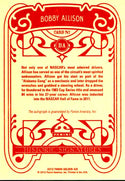 Bobby Allison 2012 Panini Golden Age Autographed Card