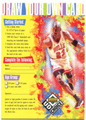 Michael Jordan Draw Your Own Card Upper Deck