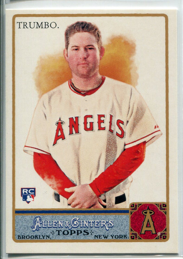 Mark Trumbo 2011 Topps Allen & Ginters Rookie Card