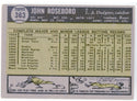 John Roseboro 1961 Topps Card #3463