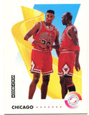 Michael Jordan Scottie Pippen Teamwork Skybox 1992
