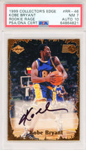 Kobe Bryant Autographed 1999 Collector's Edge Rookie Rage Card #RR-46 (PSA NM 7/Auto 10)