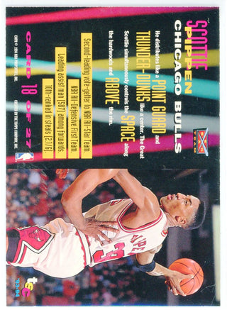 Scottie Pippen 1993 Topps Stadium Club Members Only Beam Team Card #18
